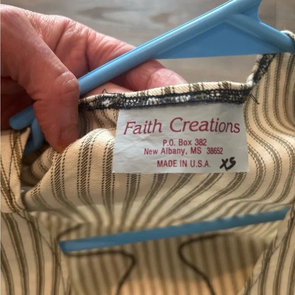 Vintage OOAK Pinafore Patchwork Dress Sz XS/S - Picture 10 of 14